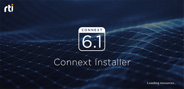 Connext 6.1 Installer Screen